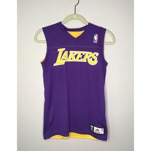 Alleson Athletic Los Angeles Lakers Reversible Jersey #3 Youth M Purple Yellow
